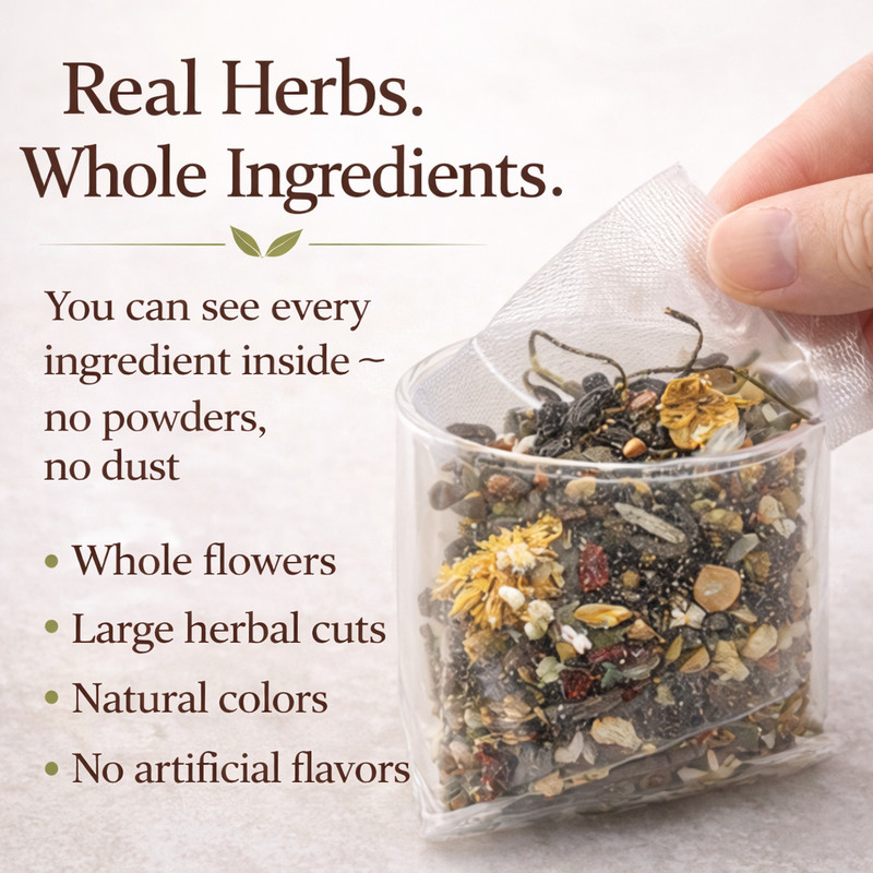 Dandelion Wolfberry Liver Support Tea Cassia Seed Herbal Tea by Vitals Herb gallery