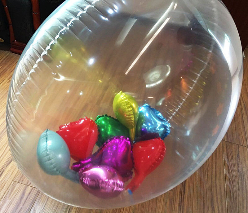 DIY Clear Latex Balloons Confetti Bubble Ballon PVC Foil PROM Love Party Float gallery