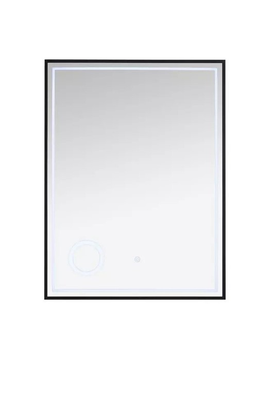 James Martin Vanities23-5/8 in. Rectangular LED Mirror in Matte Black gallery