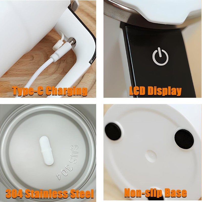 Automatic Magnetic Electric Self Stirring Mug Cup Mixing Coffee Milk Tea Beer gallery