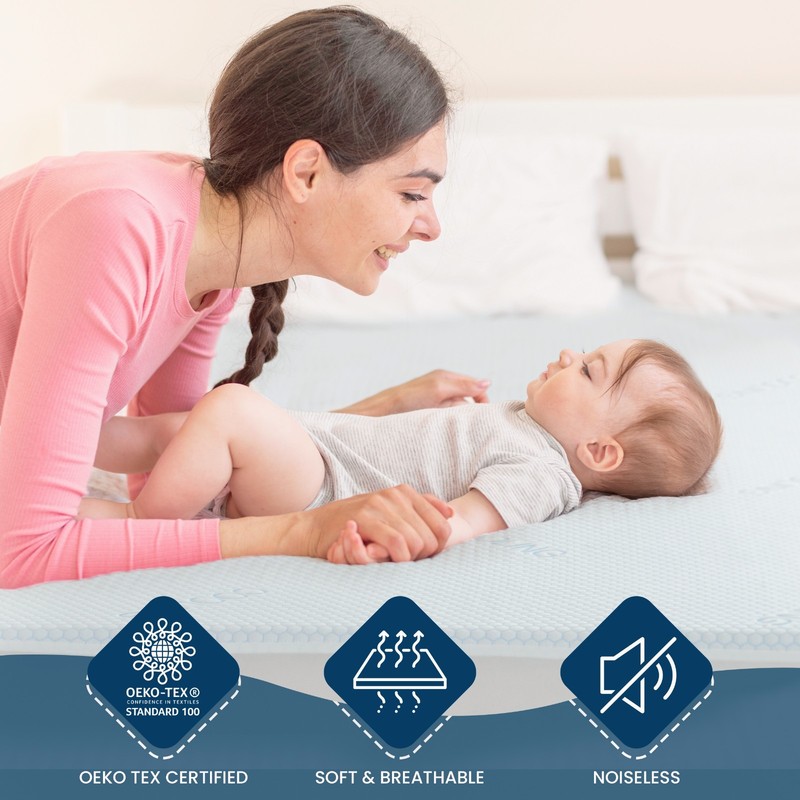 Cooling Mattress Protector Hypoallergenic & Breathable Waterproof Mattress Cover gallery
