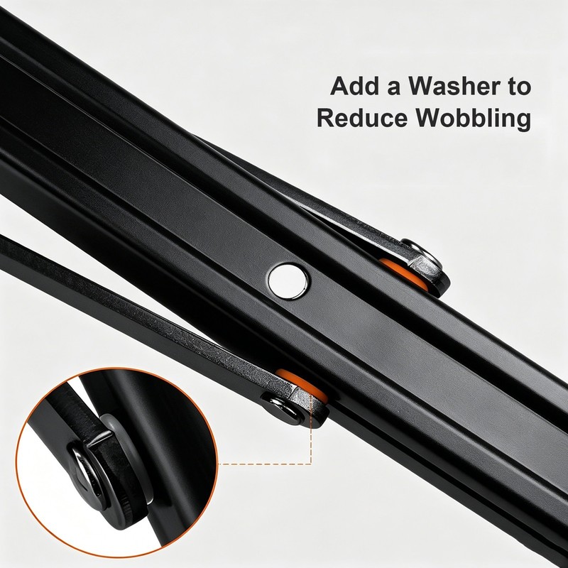 Folding Shelf Bracket 14" Stainless Steel Collapsible Bracket Load 330lbs, 2pack gallery