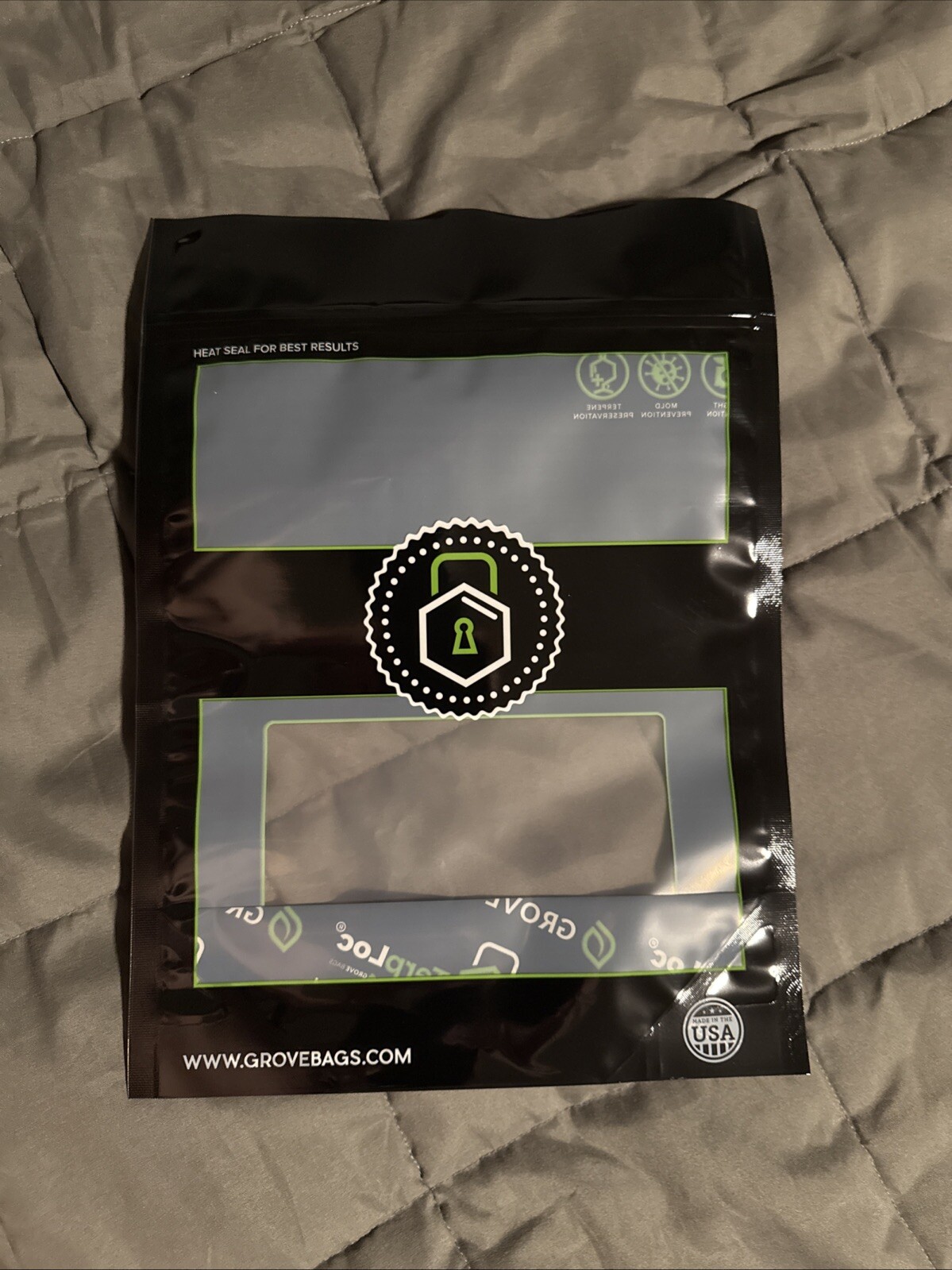 Grove Bags - TerpLoc Technology ~ Quarter Pound 1/4 Lb Bag - 4 Oz. ( pack of 5 ) gallery