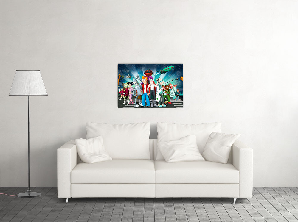 Futurama Tv Show Series Animation Comedy Wall Art Home Decor - POSTER 20"x30" gallery