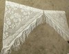 Lace Window Swag White Lori design 40L x 60W gallery