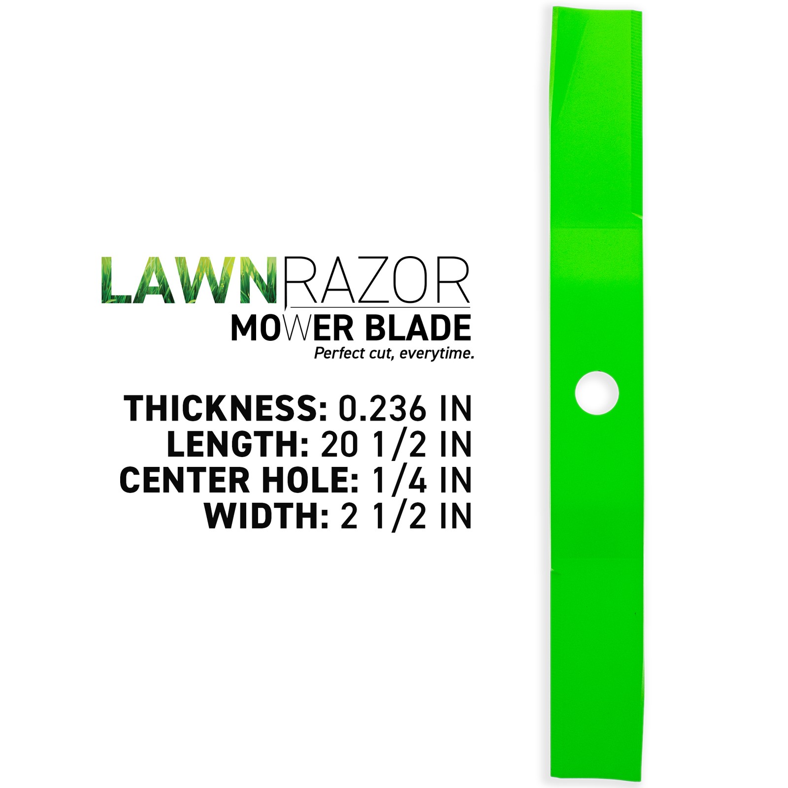 LawnRAZOR Blade for Bobcat CT1021 CT1025 7389230 60-Inch Deck Low Lift 3 Pack gallery
