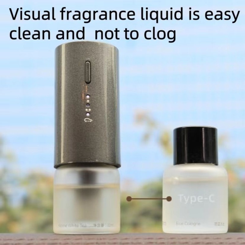 4 Fragrance Modes Car Diffuser Essential Oil Air Freshener Car Fragrance gallery