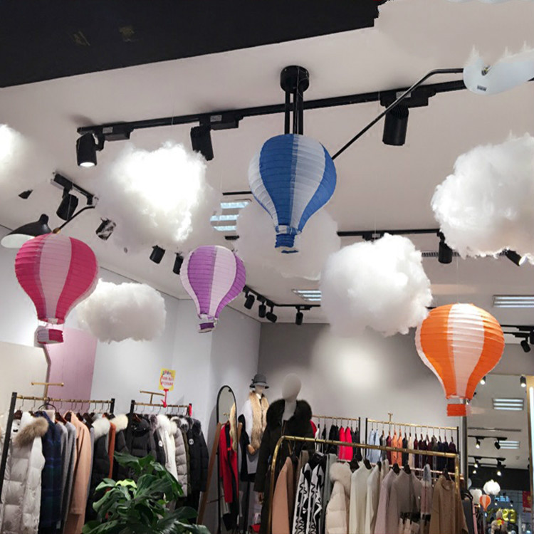 3D Artificial Clouds Wedding Party White Fake Cloud Cotton Home Stage Decor Prop gallery