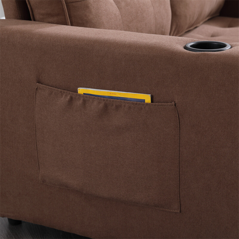 3-in-1 Fold Sofa Convertible Futon Pull Out Sofa Bed Sleeper Chair Loveseat gallery