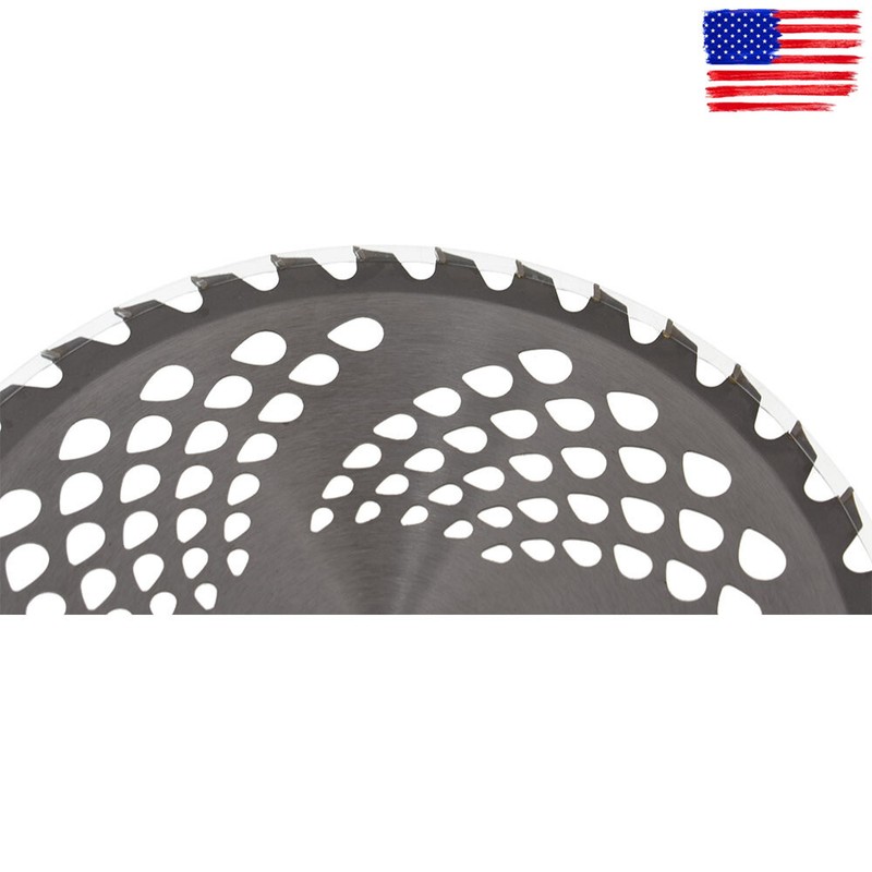 2 Pack -9" x 36T Carbide Tip Brush Blades – For Cutter, Trimmer, Weed Eater gallery