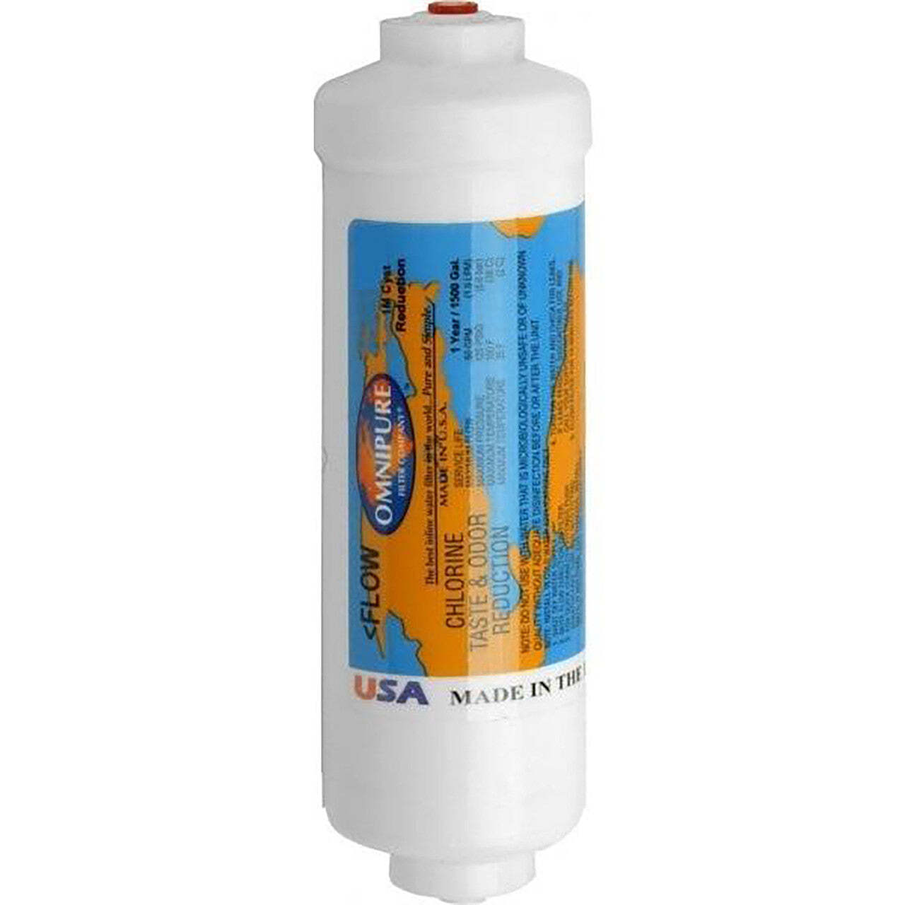 Omnipure K2333 Inline Carbon Filter GAC T33 2" x 6" gallery