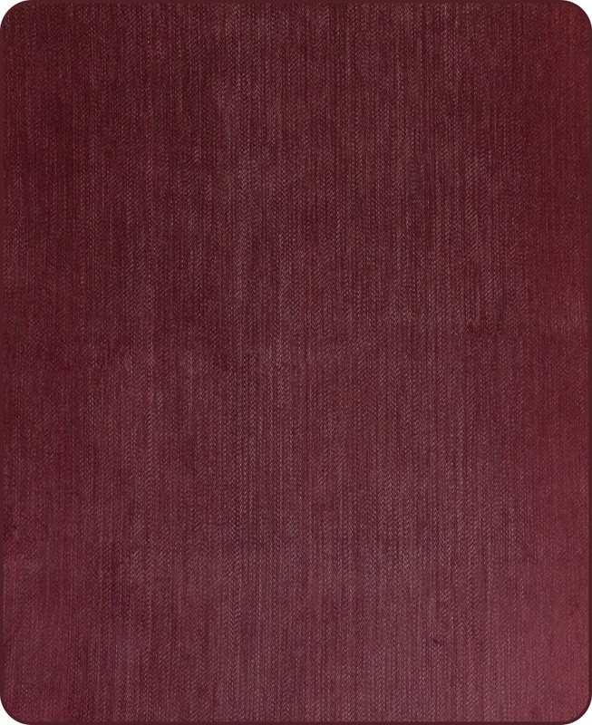 DOUBLE DENSITY ALPACA WOOL BLANKET THROW | QUEEN SIZE | SOFT&WARM BURGUNDY WINE gallery