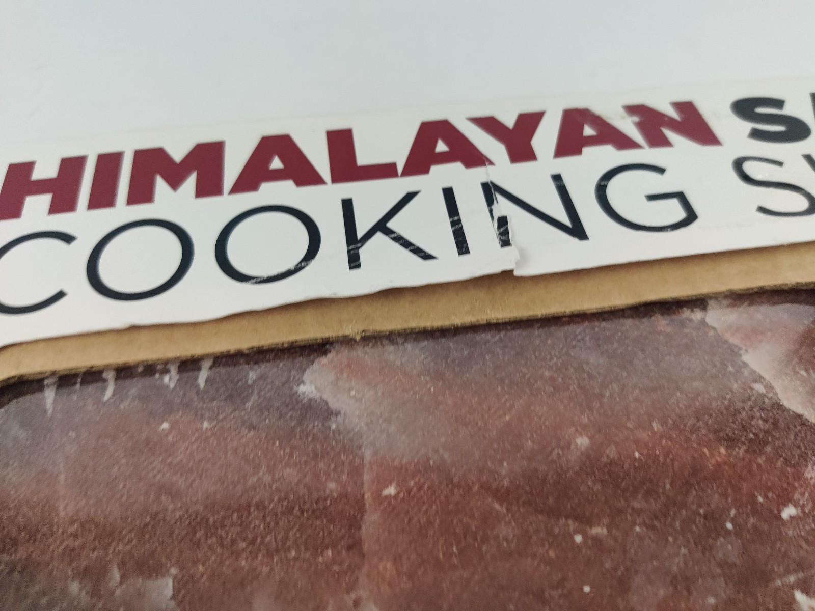 THE REAL CO Himalayan Pink Salt Cooking Slab Single Origin Natural NEW gallery