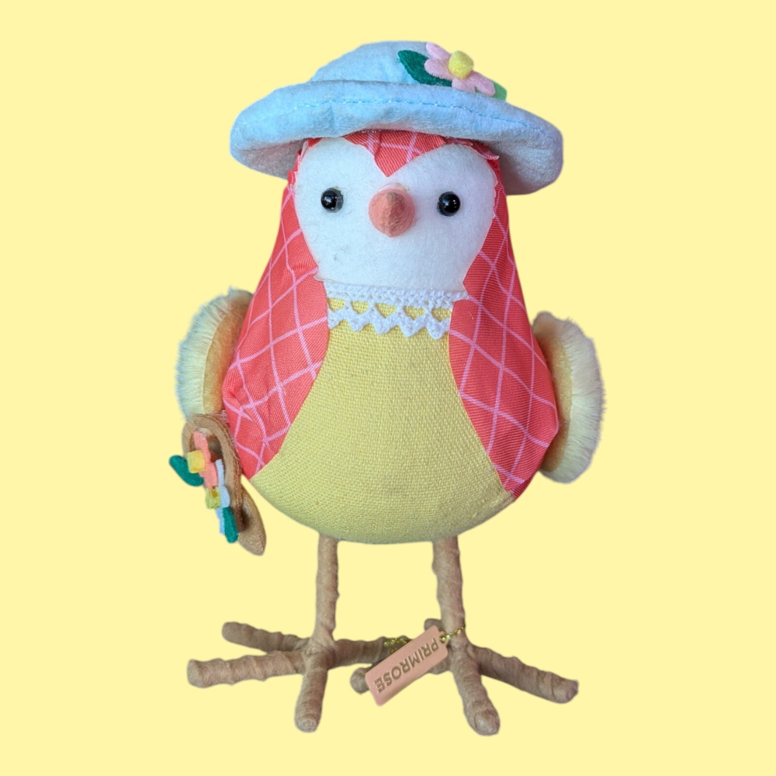 Target Spritz Featherly Friends Bird Primrose 2022 Easter Spring Figurine felt gallery