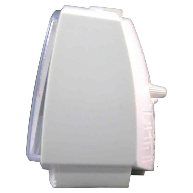 Equity by La Crosse 33100 Electric Silent Analog Alarm Clock - White gallery