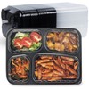 FRESHPAK Meal Prep Container Reusable 40 Pack 34oz - Shrink Wrap Ready to Use... gallery