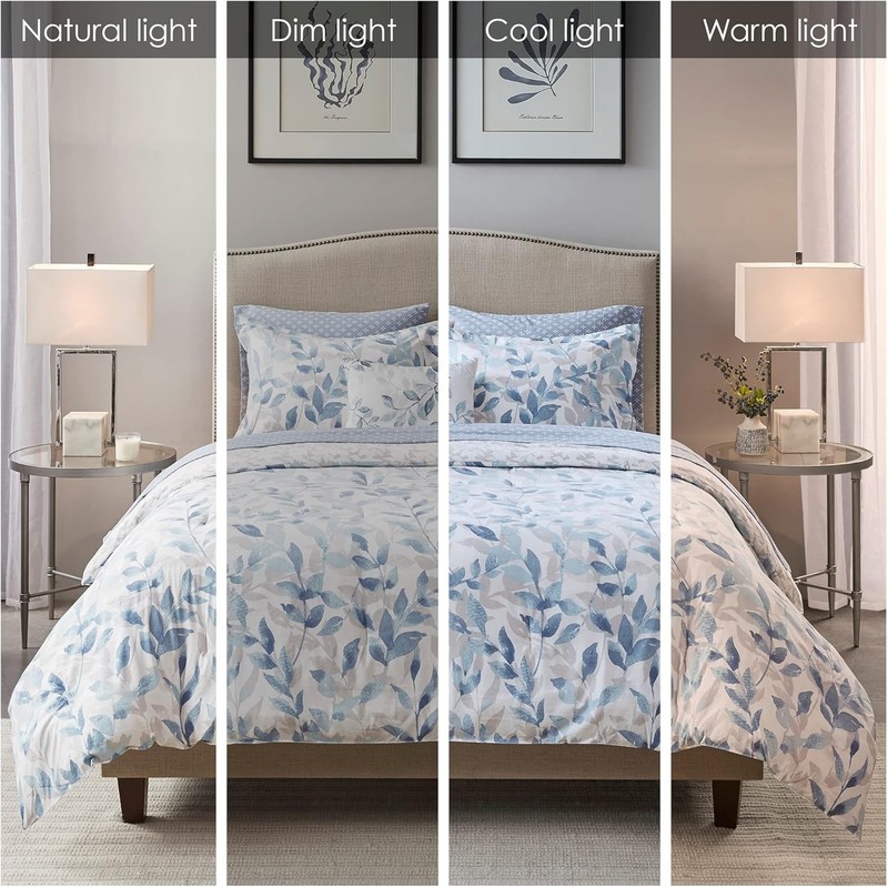 Essentials Cozy Bed in a Bag Reversible Comforter W/ Complete Sheet Set Modern gallery