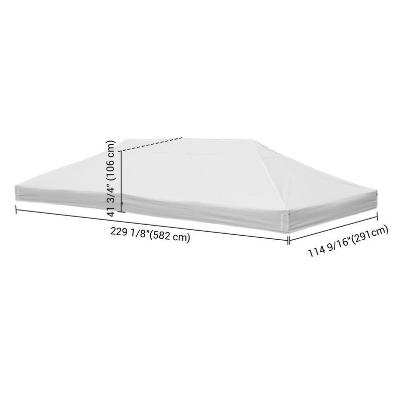 InstaHibit 10x20Ft Replacement Canopy Top Cover UV50+ Outdoor Patio Home Garden gallery
