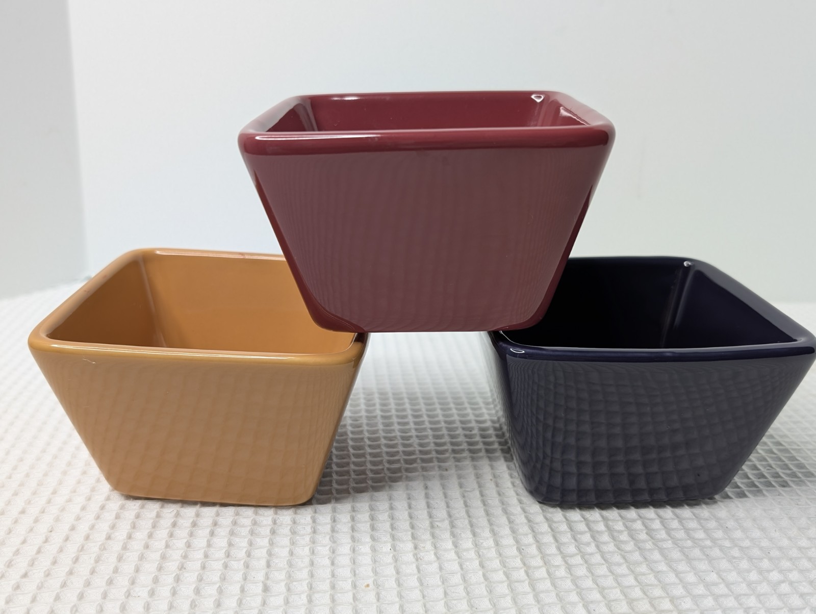 Pampered Chef Simple Additions 4.5" Square 3" Tall Dips Desserts Replacement gallery
