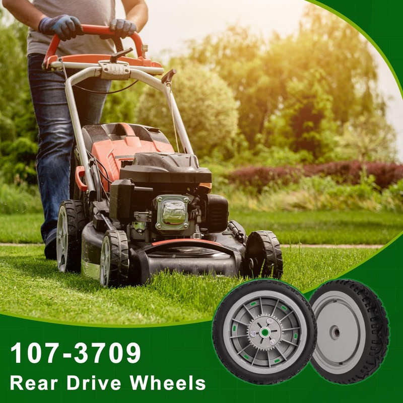 2Pack Lawn mower Rear Wheels Gear Assembly Replacement for Toro 107-3709 8 in... gallery