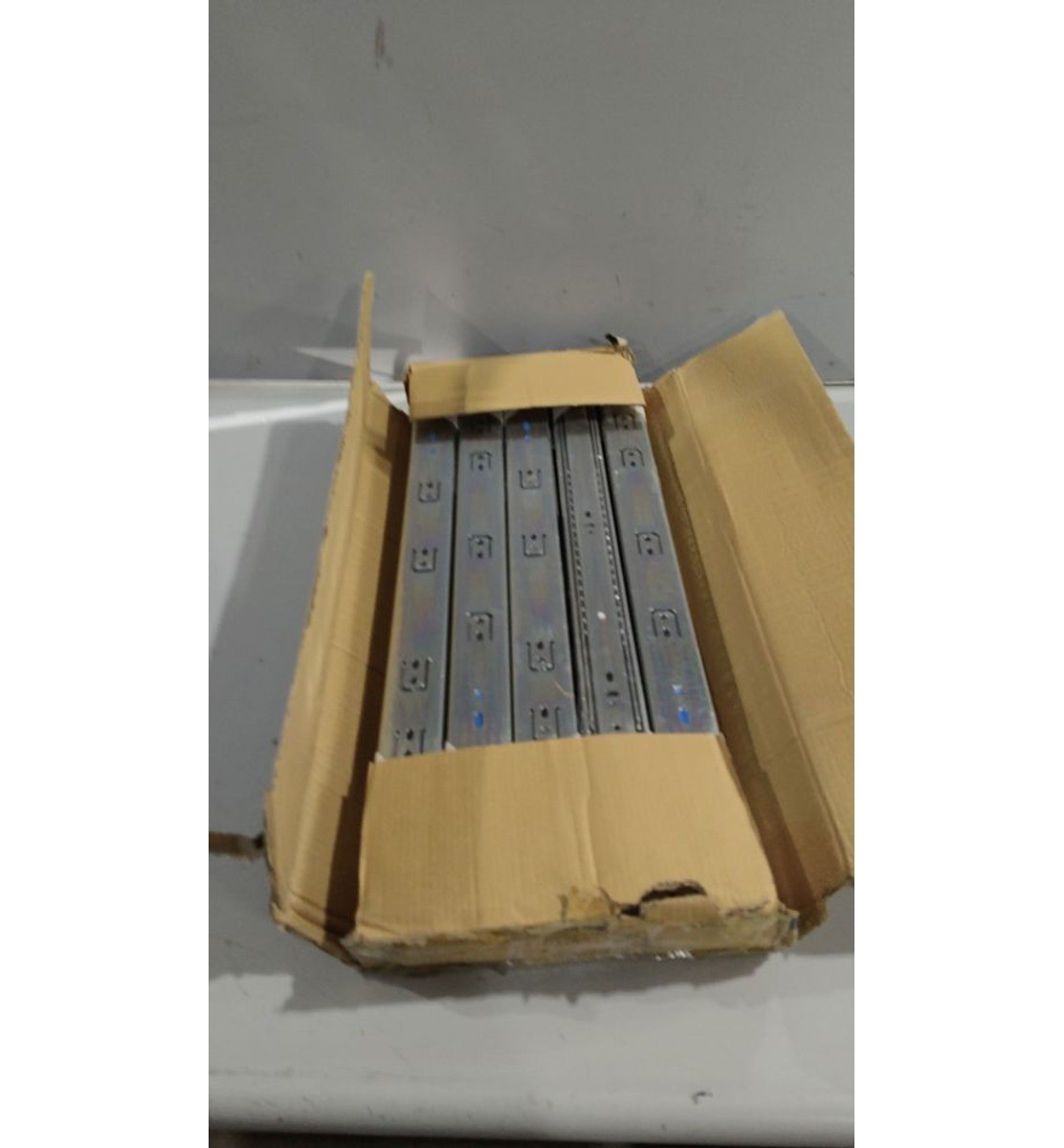 Soft Close Drawer Slides 24 Inch 10 Pairs 100lb Ball Bearing Full Extension Side gallery