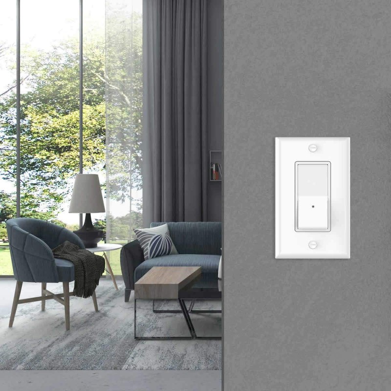 4 Pack Illuminated Light Switch, Lightswitch W LED Night Light, Automatic On/Off gallery