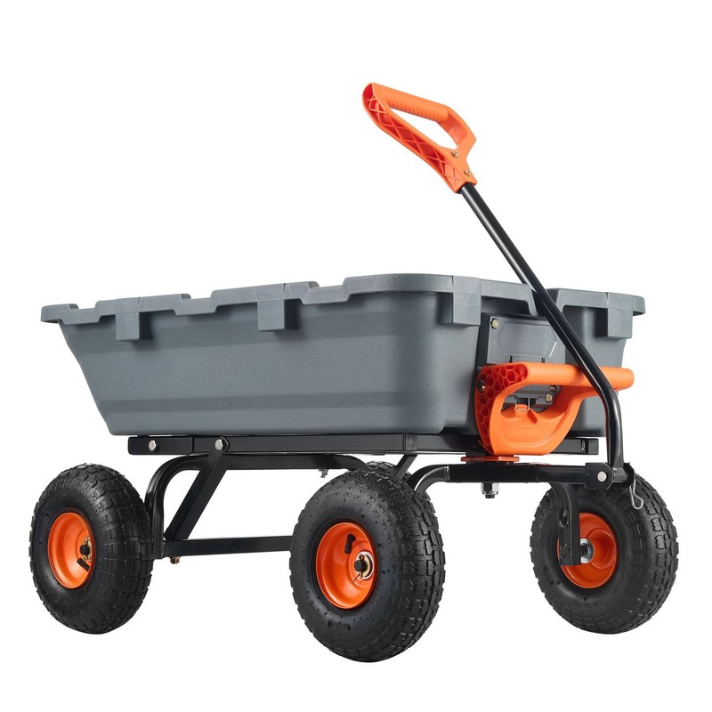 Poly Dump Wagon Garden 800lb 10in Wheels gallery