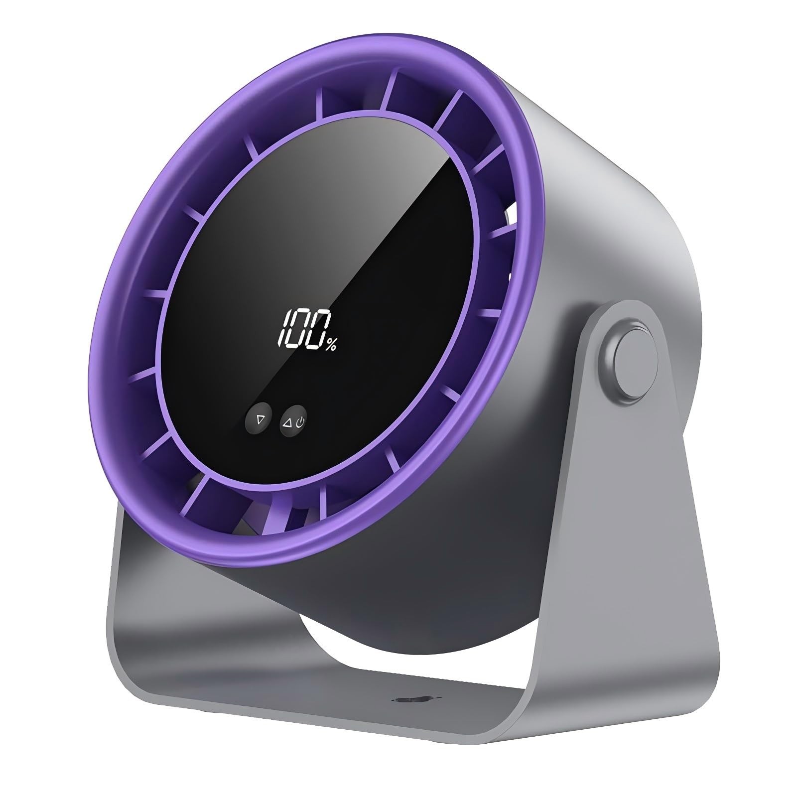 Wall-Mounted Desk Fan, Ultra Quiet 35dB Table Fan with Digital Display, 100 S... gallery