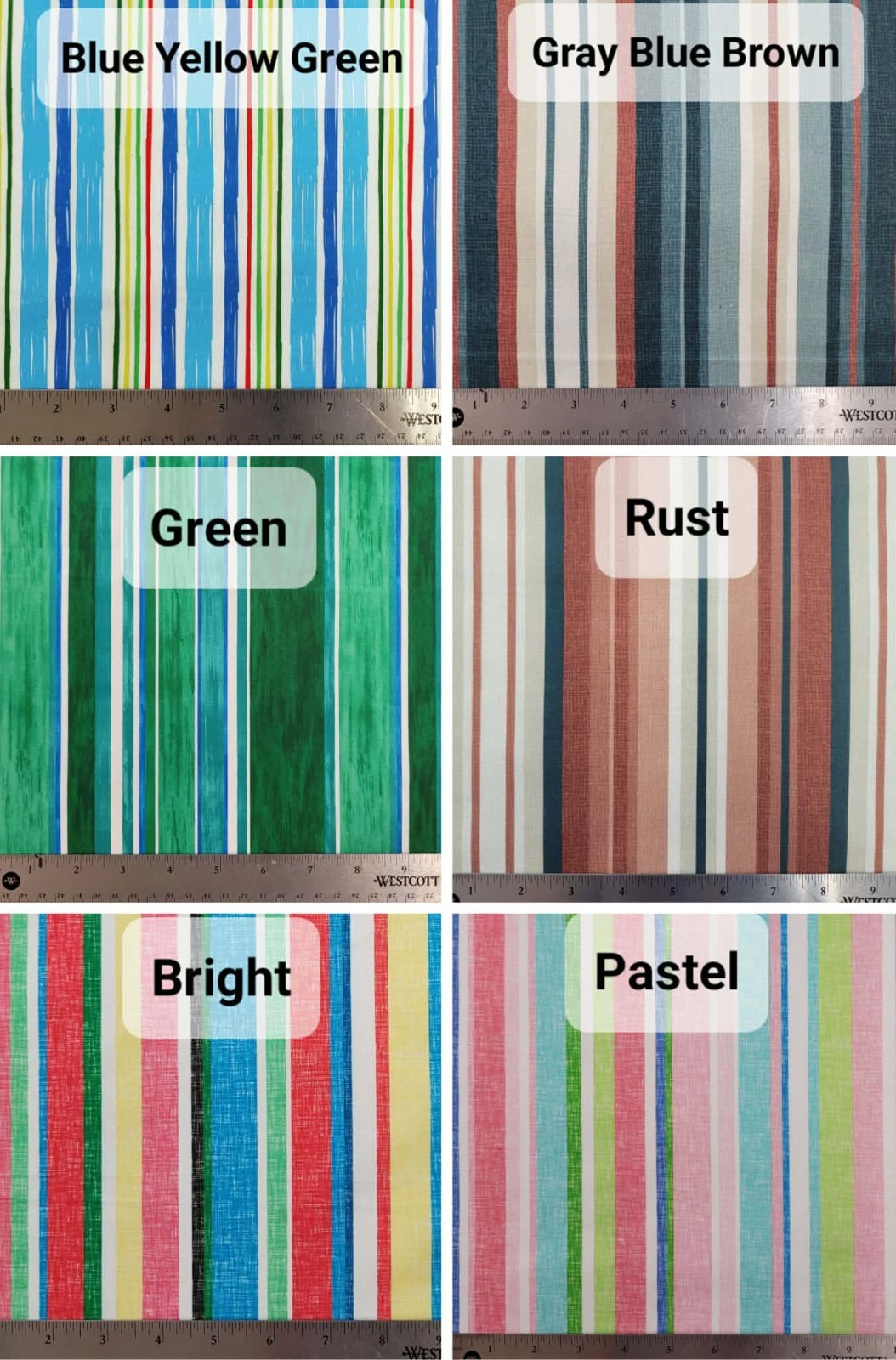 Colorful Stripes Terrycloth Bathmat (6 Colors Available) gallery