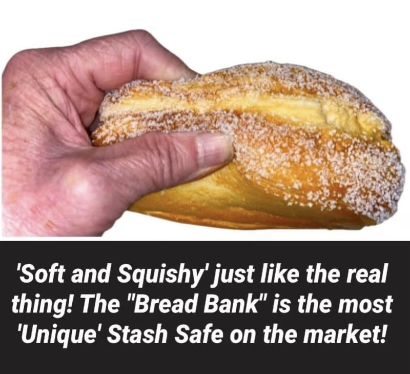 Bread Diversion Safe Security Stash Safe “squishy” (exclusive) with Bag & Bottle gallery