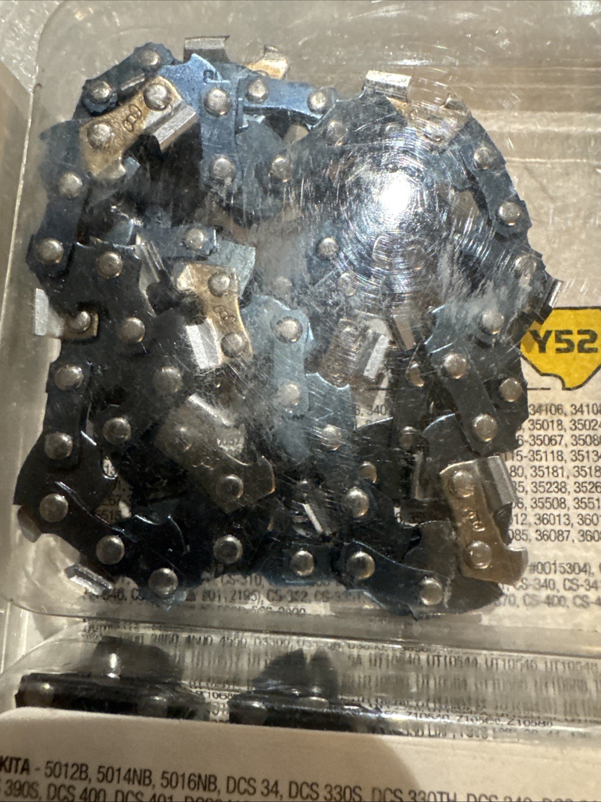 2 PowerCare 14" Y52 Chainsaw Chain-Fits Echo, Homelite, Poulan + More New Open gallery