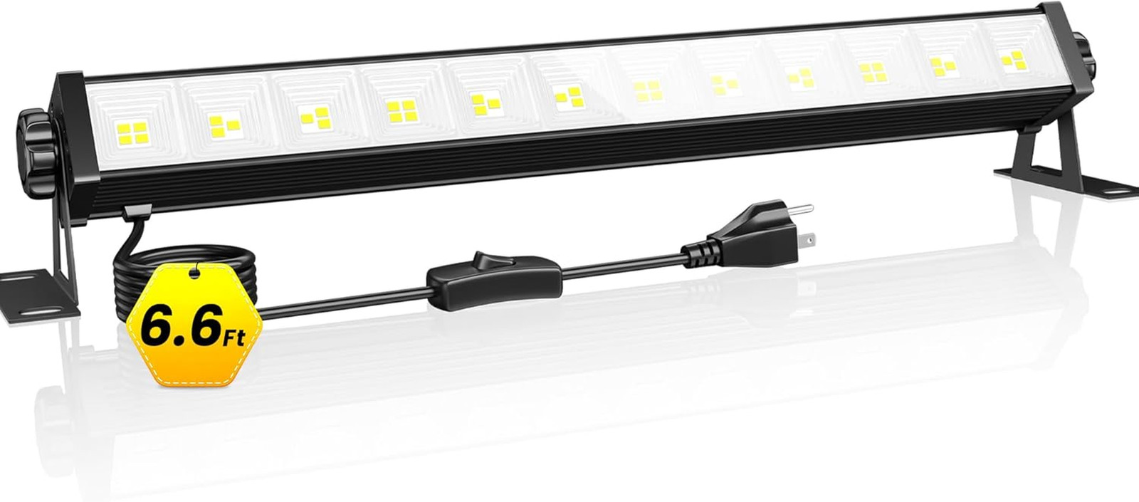 1 Pack LED Shop Light, 40W 5400LM Plug in Garage Lights with 6.6FT Long Power Co gallery
