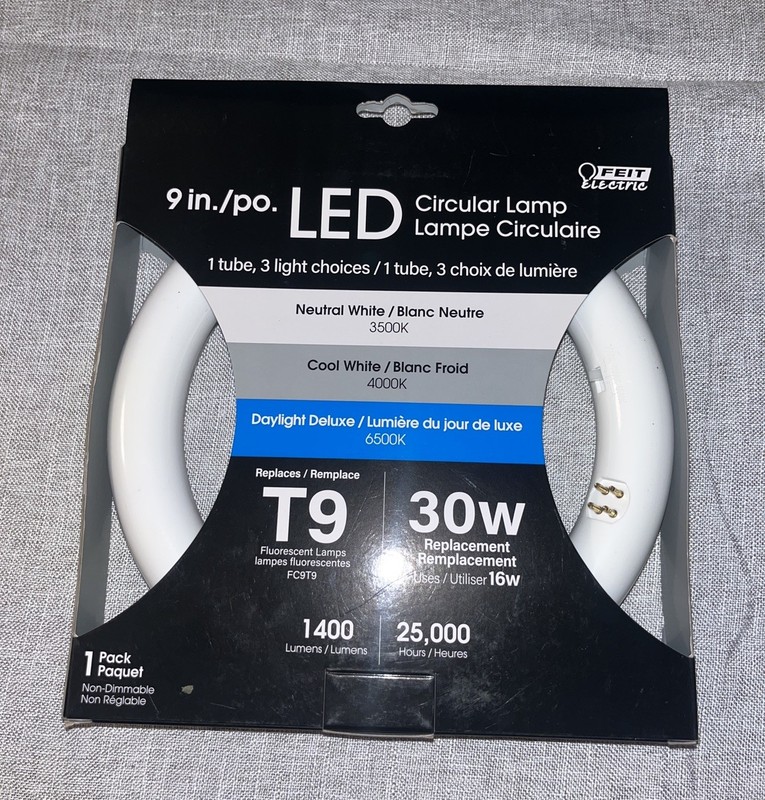 FEIT 9” LED Circular 30W Replacement Light Bulb w/Color-Changing gallery