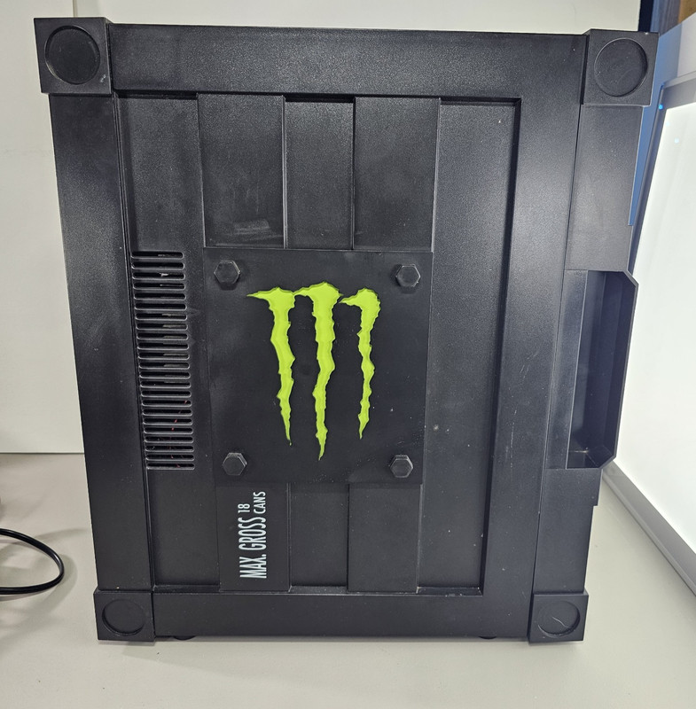 Monster Energy Mini Fridge Desktop Storage Countertop Display 19 x 16 x 12 gallery