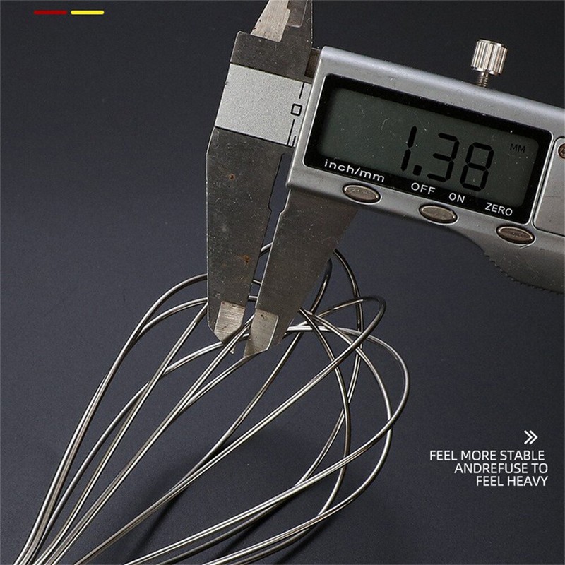 Manual Semi-Automatic Egg Whisk Hand Push Egg Beater Stainless Steel Mixer Whisk gallery