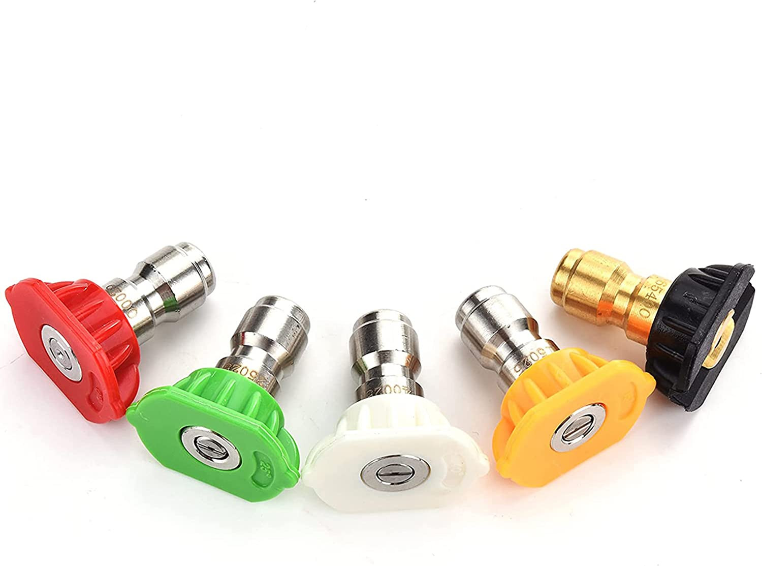 5 4000psi Power Pressure Washer Spray Nozzle Tips - Honda Gcv160 Ryobi Karcher . gallery