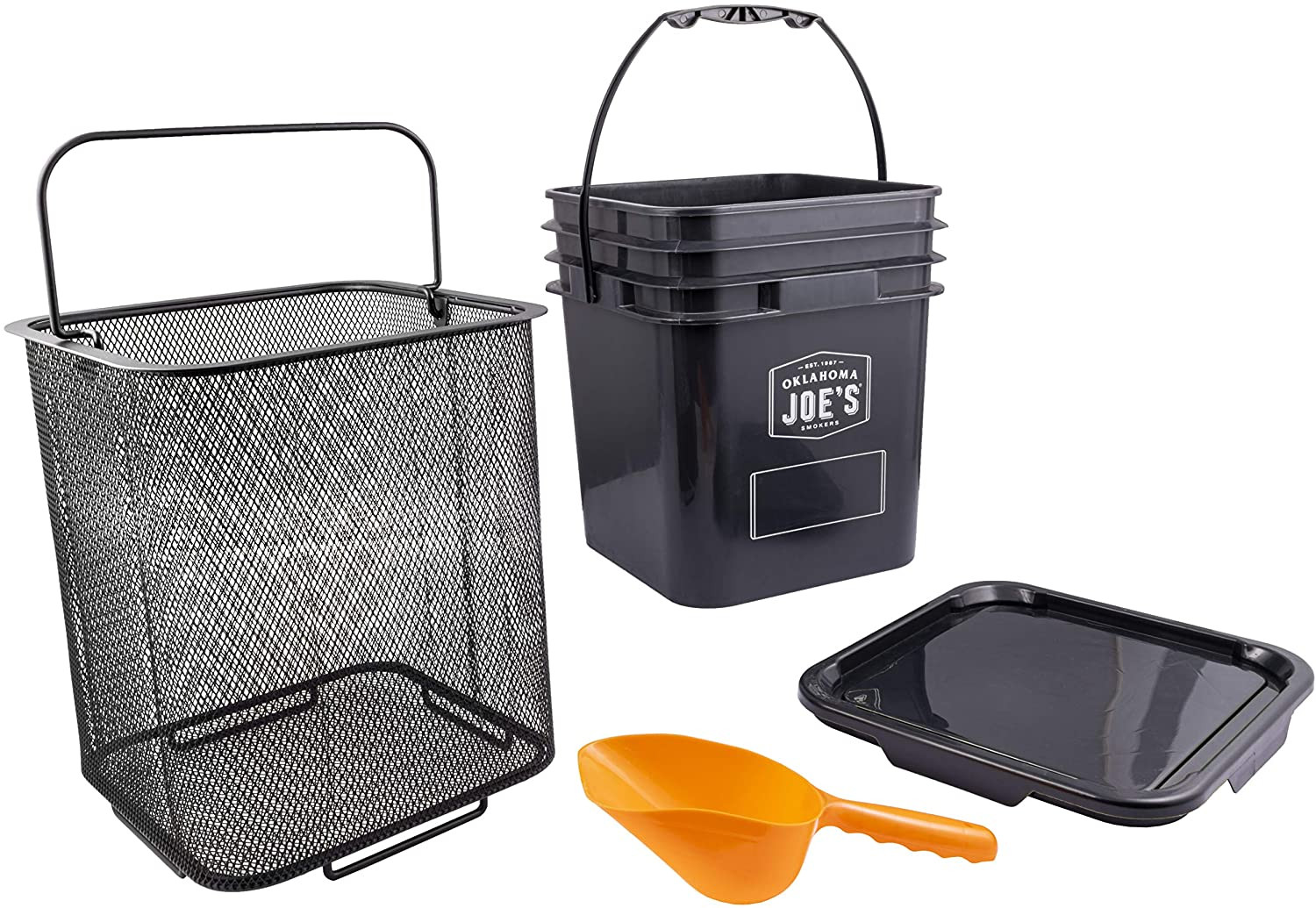 Pellet Bucket Kit, Black, 1 Pack gallery