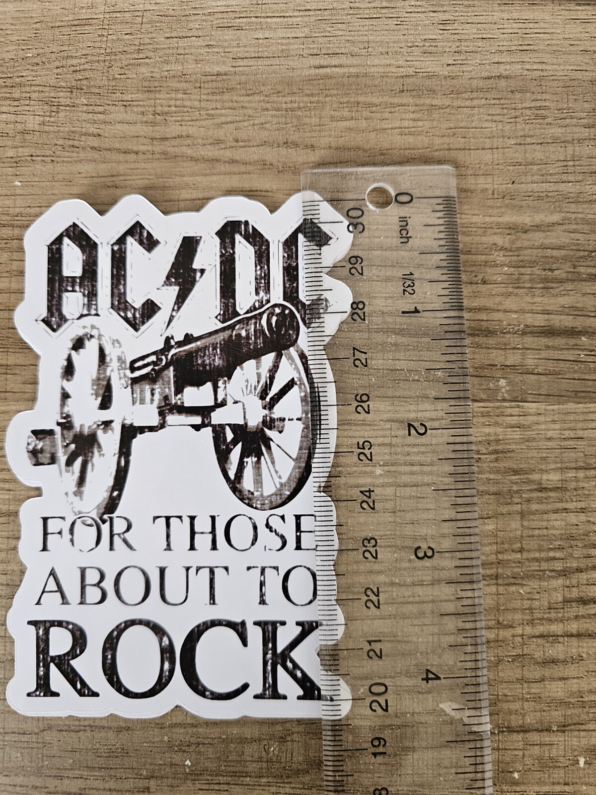 ACDC For Those About To Rock Sticker gallery
