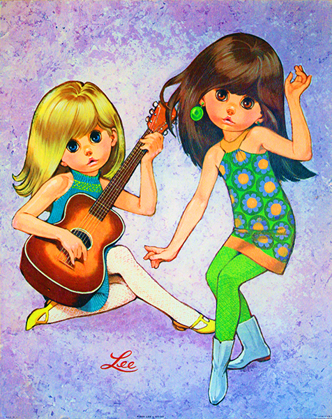 Lee Go Go #1 - 1967 - POP Art Poster gallery