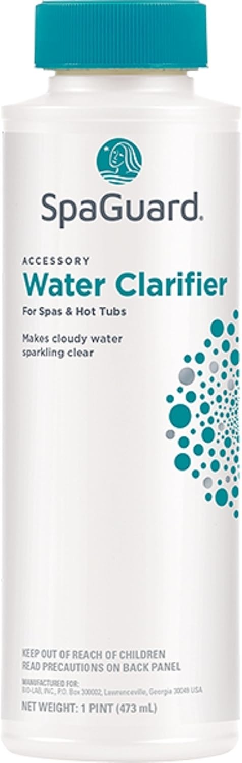 SpaGuard Spa Water Clarifier 1 Pint Liquid Clears Cloudy Hot Tub Water Fast gallery