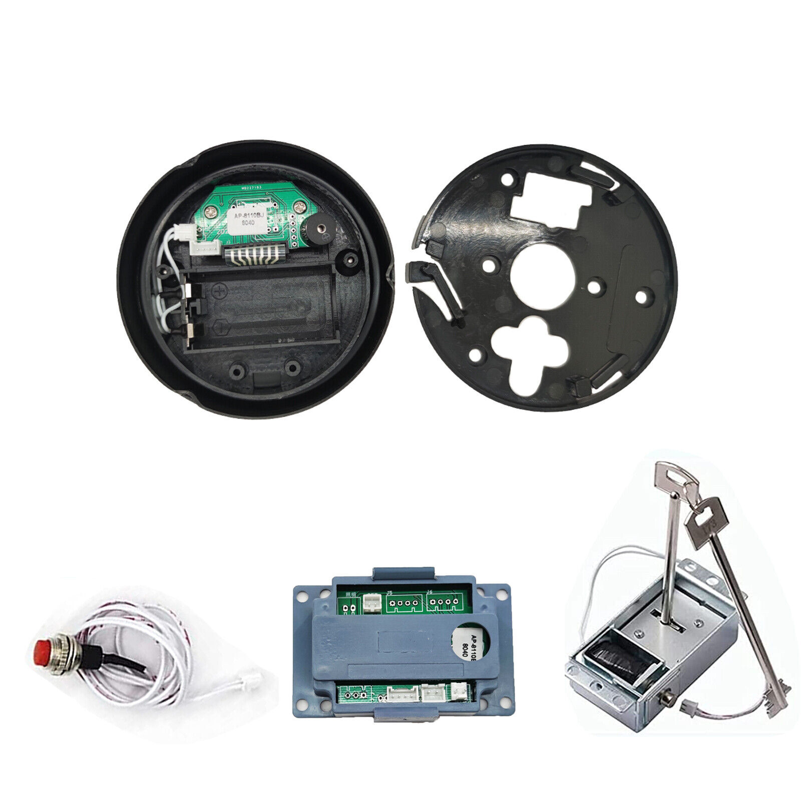 Stack-On Safe Lock Electronic Digital Safe Lock Replacement Solenoid W/ 2 Key ml gallery