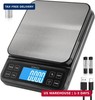 BOMATA Large Kitchen Scale with 0.1g/0.001oz High Precision, 5kg/11lb Bakery Sca gallery
