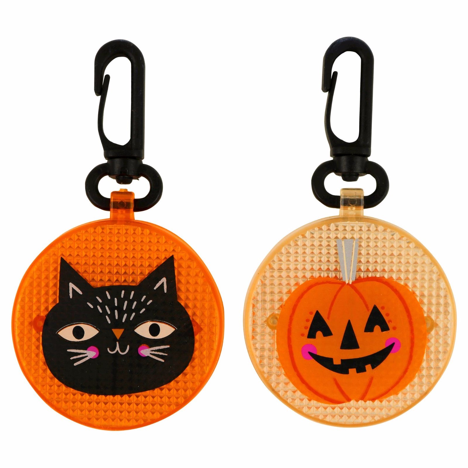 New ! 2 Counts Halloween Reflective Flashing Clips-ONS Bright up the Night gallery