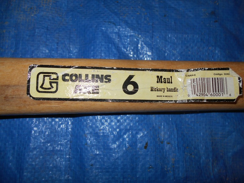 6 Chopper True Temper Single Bit Axe Collins Maul Wood Grenade Wedge Spliter USA gallery