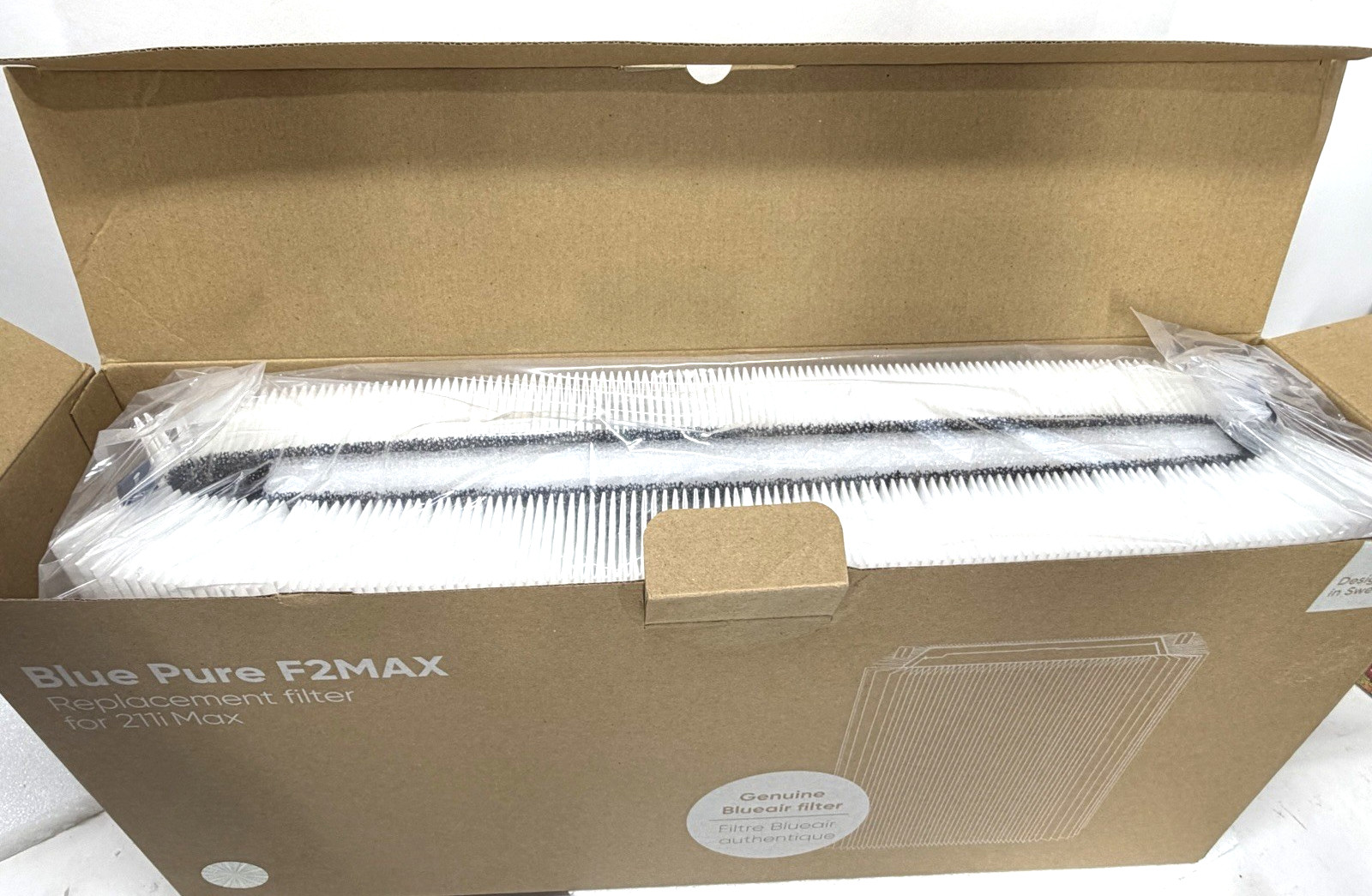 Blueair Blue Pure F2MAX Filter for 211i Max Air Purifier New Open Box OEM gallery