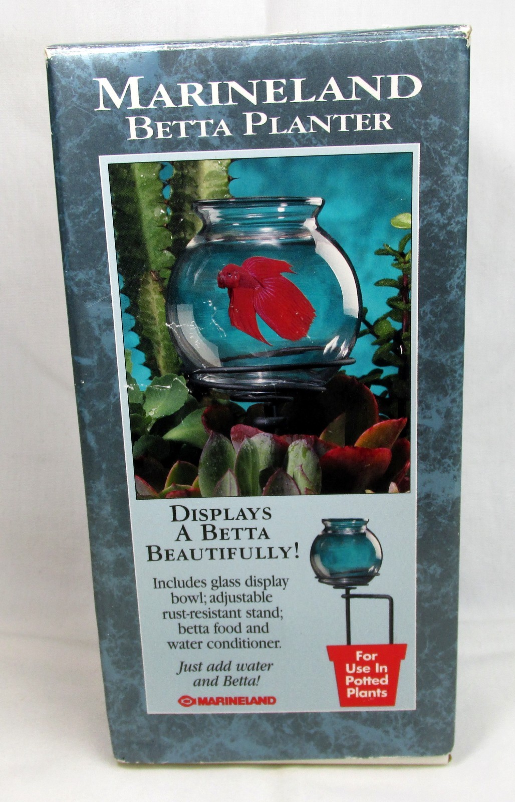 Indoor Marineland Betta Planter Display For Indoor Use Only Houseplants Fish gallery