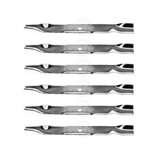 6 Pack 42" Mulching Blade Fits Craftsman AYP 134149 6189 777 13 41-49 (6189) gallery