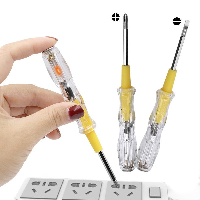 Mains Circuit Tester Electric Tester Pen Screwdriver Voltage Circuit Test Pen gallery