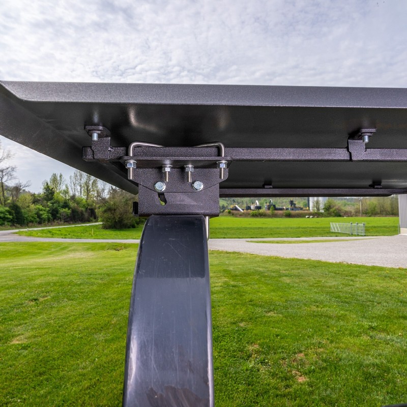 UNIVERSAL ZERO-TURN MOWER CANOPY- BLACK gallery