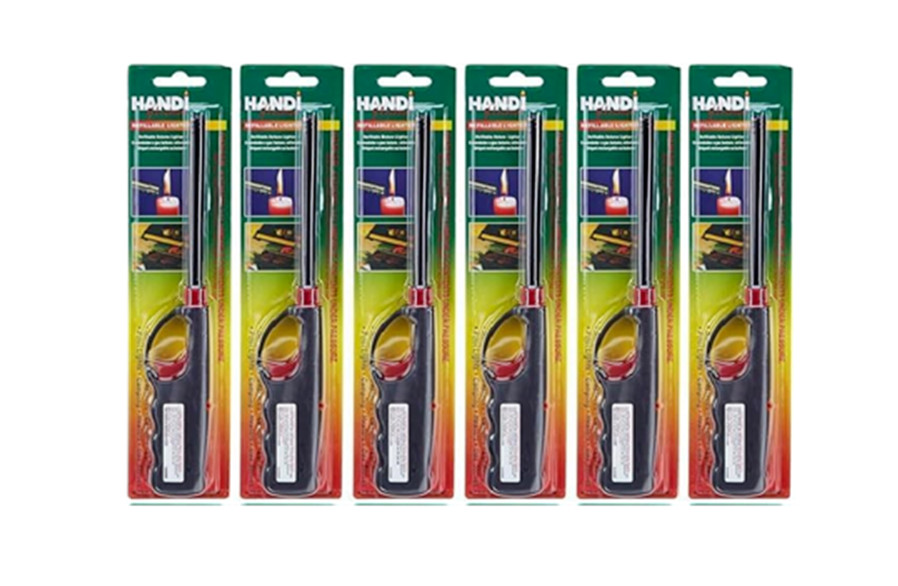 6 Pack Handi Gas Lighter BBQ Kitchen Stove Fireplace Grill Long Lighters New gallery